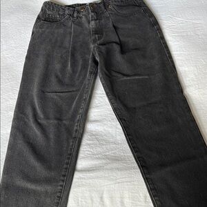 High Rise Black Jeans